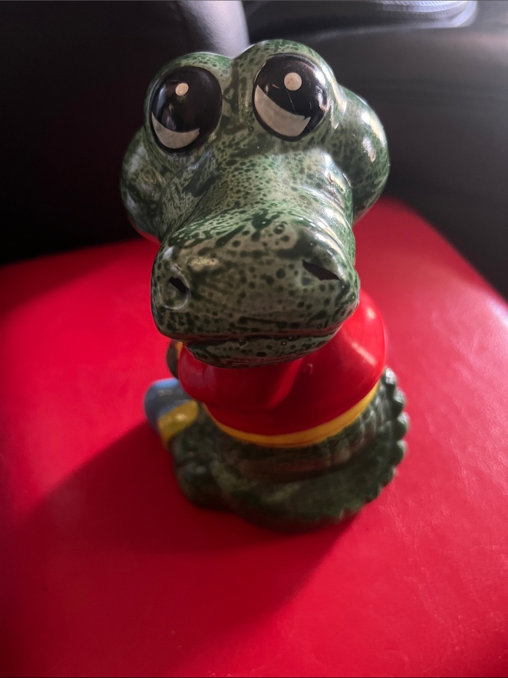 VTG Florida Gators Alligator Ceramic Bank Golfer College Dorm Figure